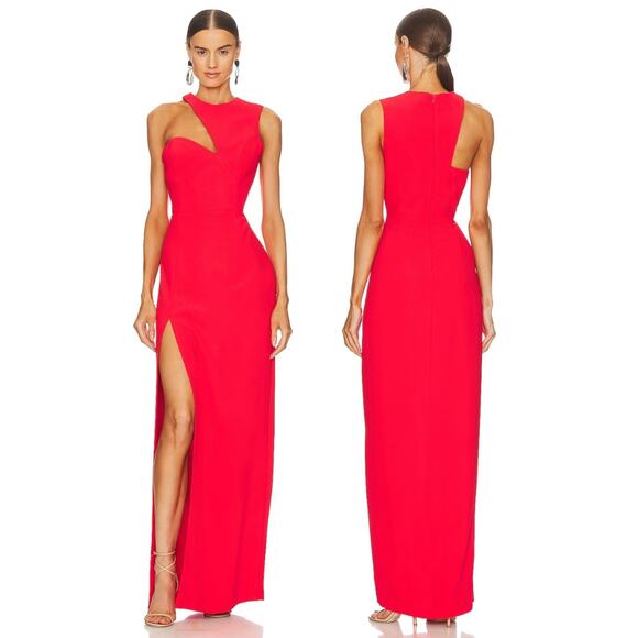 Amanda Uprichard x Revolve Gilda Gown Maxi Prom Party Formal Gala Classy Size S - Picture 1 of 12